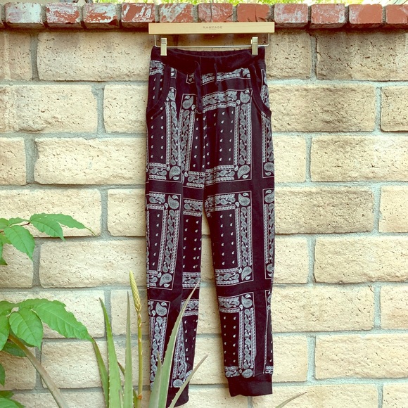 vibes gold jogger Other - S- Bandana joggers